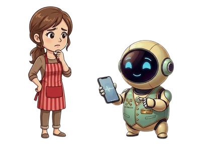 悩みを伝えるイメージ